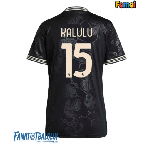 Juventus Pierre Kalulu #15 Tricou Fotbal Replică 2025-26 Femei Treilea Juventus Pierre Kalulu #15 Tricou Fotbal Replică 2025-26 Femei Treilea